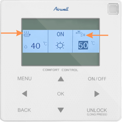 Airwell Controller - Heat and HW