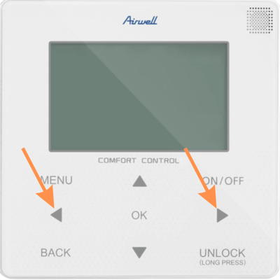 Airwell Controller - Left Right