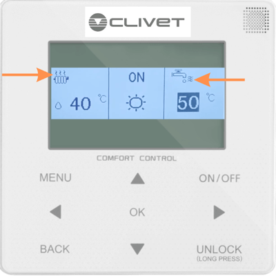 Clivet Controller - Heat and HW(1)