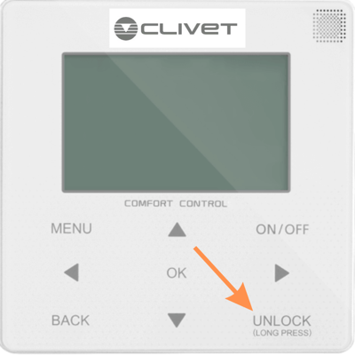 Clivet Controller Unlock